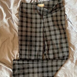 Altar'd State Black and White Stretch high waisted trousers